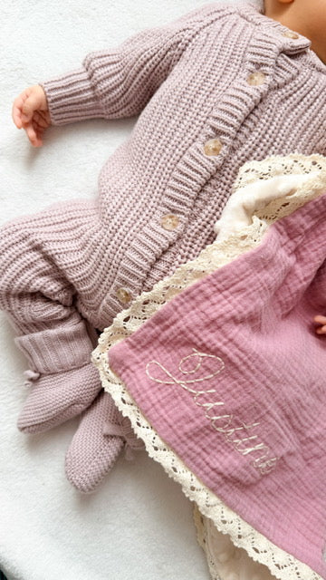 Mini-Doudou Rose-Mauve