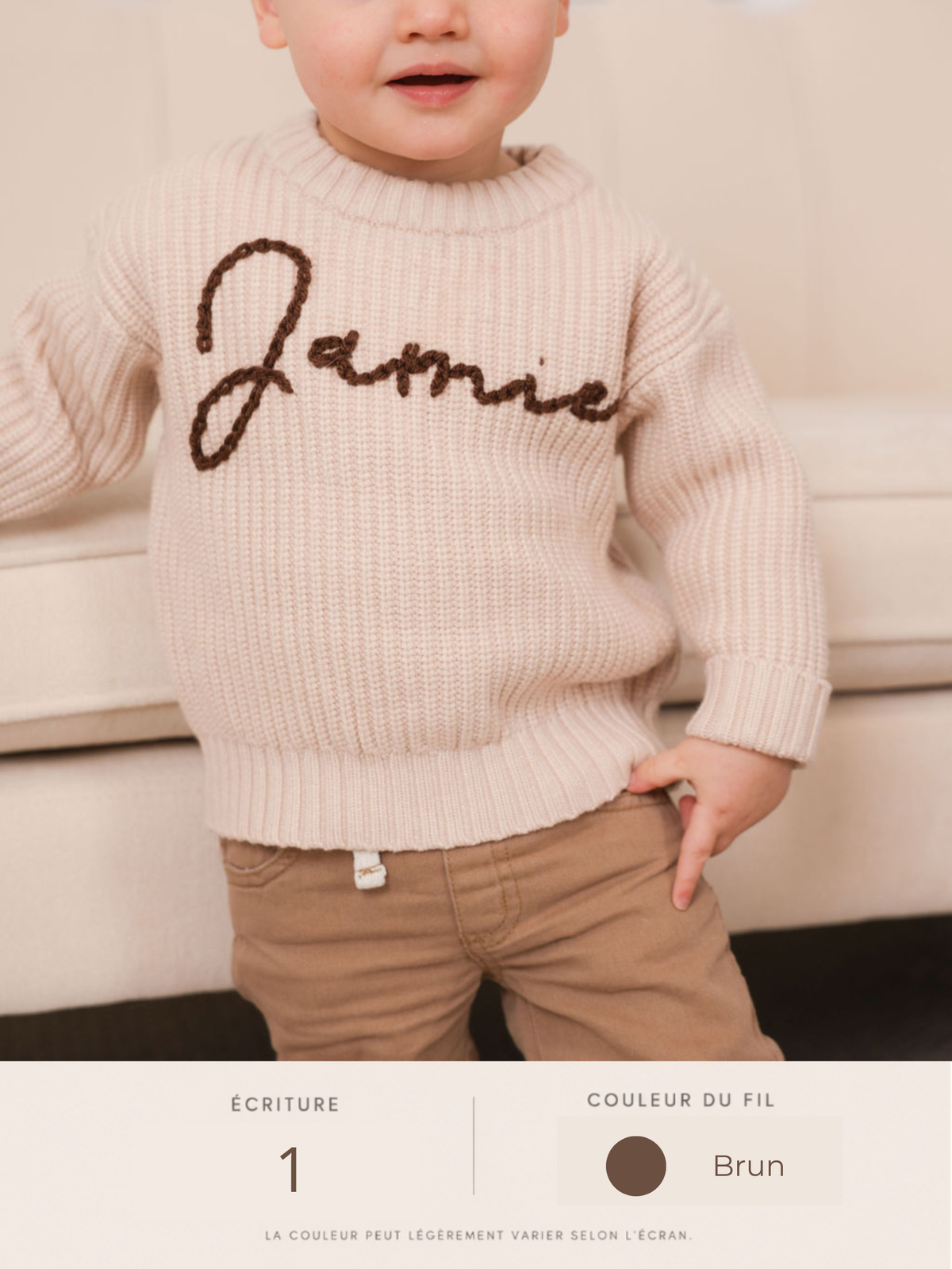 Pull personnalisé PRÉCOMMANDE