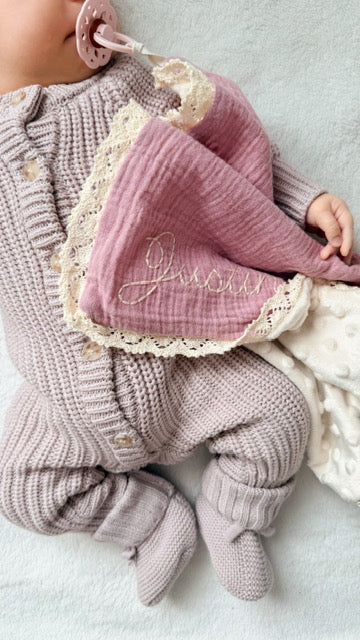 Mini-Doudou Rose-Mauve